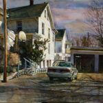 <span>Choppar's Car</span><br/>1995, watercolor, 14 x 20 in.