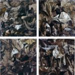 <span>Folio Quartet</span><br/>2002, oil on panel, 12 x 12 in. each 